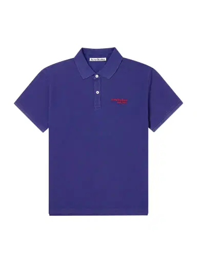 Acne Studios Logo-Embroidered Cotton-Piqué Polo Shirt - Men | Thumbnail 1 Acne Studios Logo-Embroidered Cotton-Piqué Polo Shirt - Men | Thumbnail 1