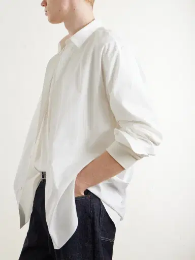 A.PRESSE Cotton-Poplin Shirt - Men | Thumbnail 5 A.PRESSE Cotton-Poplin Shirt - Men | Thumbnail 5