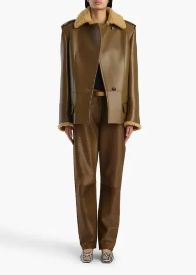 Khaite Marlot Coat In Dark Olive | Thumbnail 2 Khaite Marlot Coat In Dark Olive | Thumbnail 2