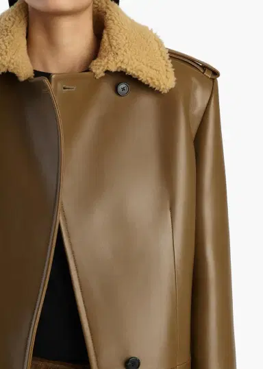 Khaite Marlot Coat In Dark Olive | Thumbnail 5 Khaite Marlot Coat In Dark Olive | Thumbnail 5