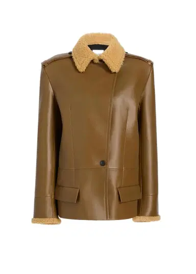 Khaite Marlot Coat In Dark Olive | Thumbnail 1 Khaite Marlot Coat In Dark Olive | Thumbnail 1