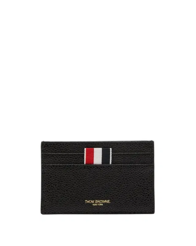 Thom Browne Men's Pebble Grain Leather Card Holder