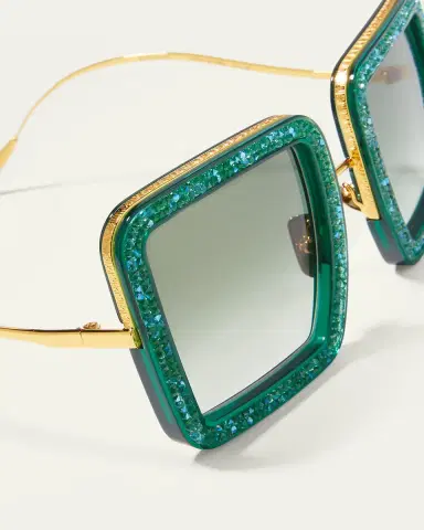 Anna-Karin Karlsson Beaming Sky Swarovski Square Acetate Sunglasses | Thumbnail 5 Anna-Karin Karlsson Beaming Sky Swarovski Square Acetate Sunglasses | Thumbnail 5