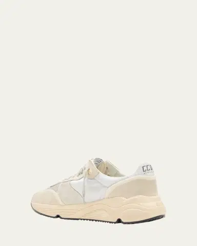 Golden Goose Star Nylon Leather Running Sneakers | Thumbnail 4 Golden Goose Star Nylon Leather Running Sneakers | Thumbnail 4