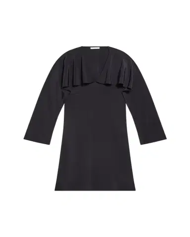 Helmut Lang Long-Sleeve Silk Scarf Dress | Thumbnail 1 Helmut Lang Long-Sleeve Silk Scarf Dress | Thumbnail 1