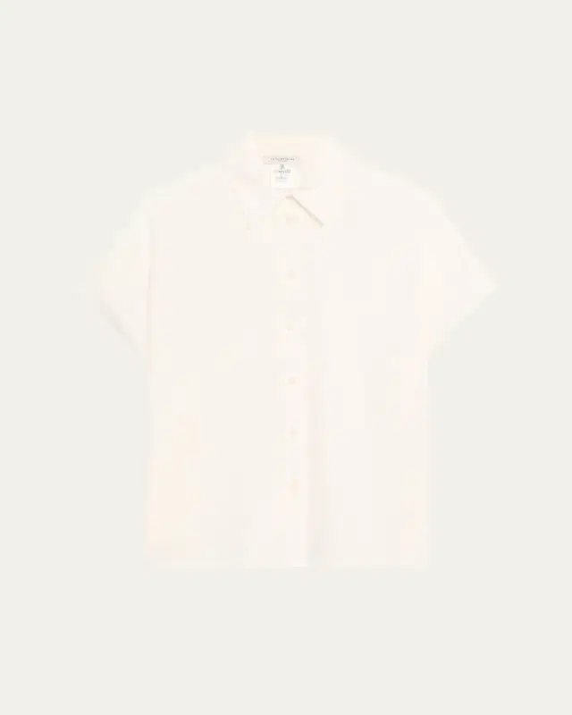 Lafayette 148 New York Silk Georgette Dolman-Sleeve Blouse
