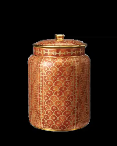 L'Objet x Fortuny Ashanti 10.5" Large Canister | Thumbnail 2 L'Objet x Fortuny Ashanti 10.5" Large Canister | Thumbnail 2