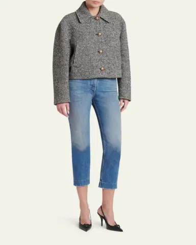 Valentino Garavani Boucle Wool Jacket | Thumbnail 2 Valentino Garavani Boucle Wool Jacket | Thumbnail 2