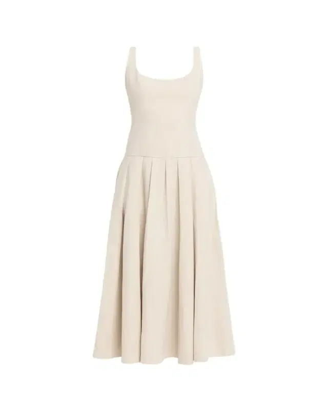 Marcelle Drop-Waist Maxi Dress