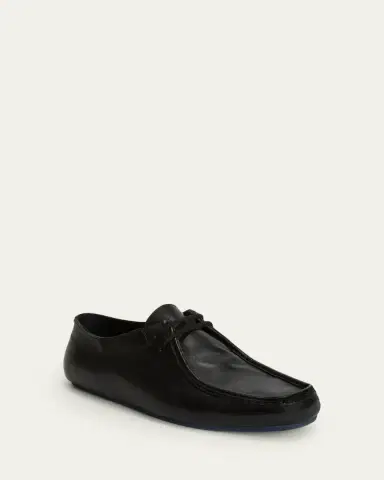 Jil Sander Men's Leather Moccasin Shoes | Thumbnail 2