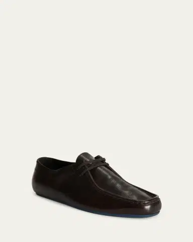 Jil Sander Men's Leather Moccasin Shoes | Thumbnail 5