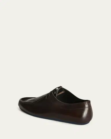 Jil Sander Men's Leather Moccasin Shoes | Thumbnail 6