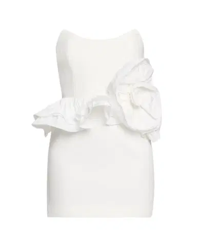 Rebecca Vallance Ozias Strapless Flower Peplum Mini Dress | Thumbnail 1 Rebecca Vallance Ozias Strapless Flower Peplum Mini Dress | Thumbnail 1