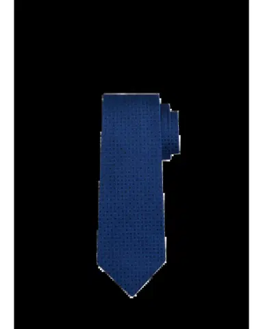 Kiton Men's Woven Micro-Geometric Silk Seven-Fold Tie | Thumbnail 2