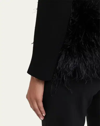 Libertine Feathered Single-Breasted Jacket | Thumbnail 5 Libertine Feathered Single-Breasted Jacket | Thumbnail 5