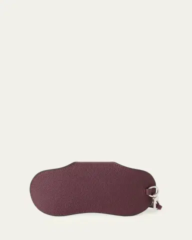 Valextra Men's Millepunte Calfskin Glasses Case with Lanyard | Thumbnail 2
