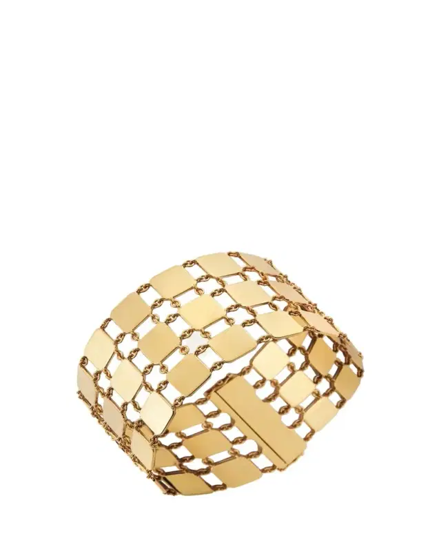 ILEANA MAKRI 18K Gold Lattice Bracelet
