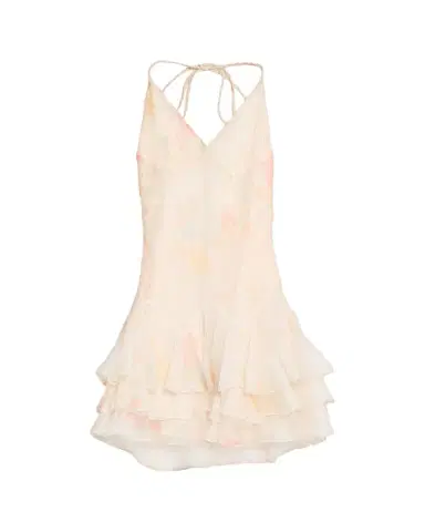 LoveShackFancy Adrinette Floral Tiered Mini Dress | Thumbnail 1 LoveShackFancy Adrinette Floral Tiered Mini Dress | Thumbnail 1
