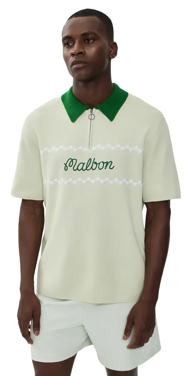 Benny Sweater Polo Green Tint