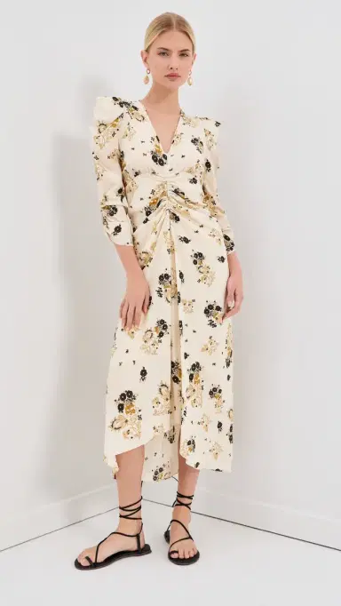 Isabel Marant Albini Dress Ecru 36 | Thumbnail 2