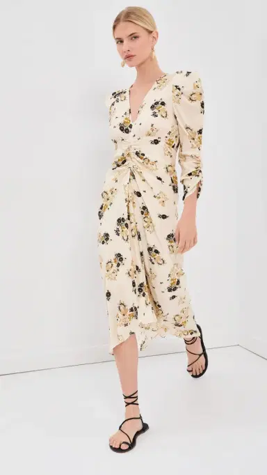 Isabel Marant Albini Dress Ecru 36 | Thumbnail 5