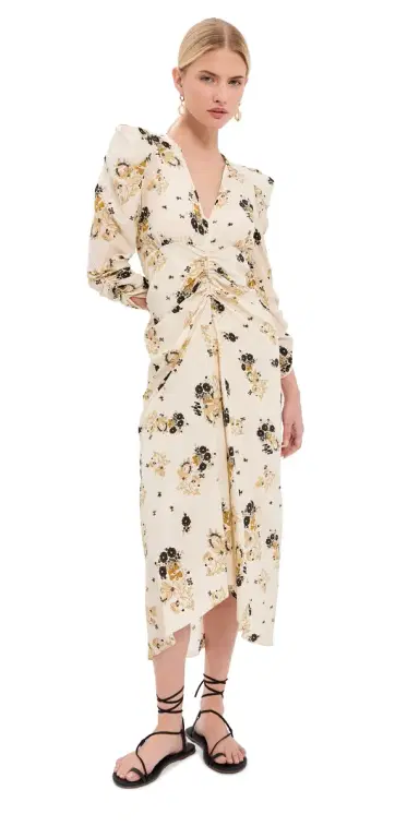 Isabel Marant Albini Dress Ecru 36 | Thumbnail 1