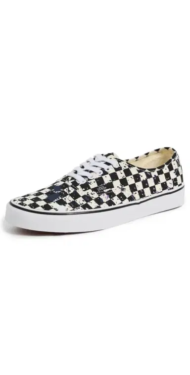 Vans Authentic Sneakers Splatter Checkerboard/Multi | Thumbnail 1 Vans Authentic Sneakers Splatter Checkerboard/Multi | Thumbnail 1