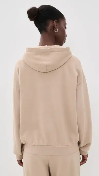 Aviator Nation Relaxed Bolt Stitch Pullover Hoodie Sand | Thumbnail 3 Aviator Nation Relaxed Bolt Stitch Pullover Hoodie Sand | Thumbnail 3
