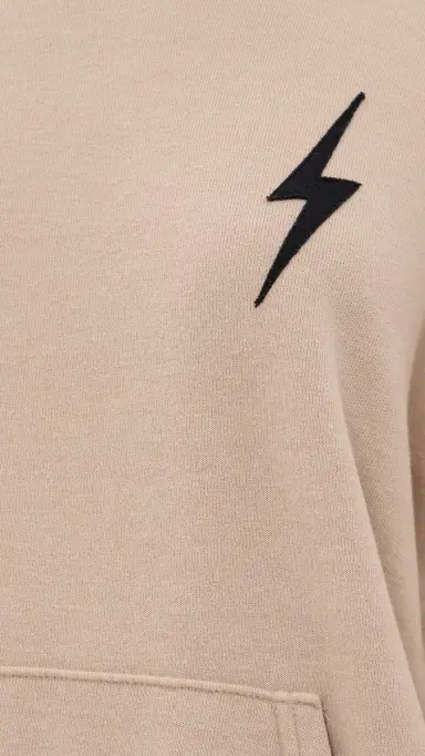 Aviator Nation Relaxed Bolt Stitch Pullover Hoodie Sand | Thumbnail 6 Aviator Nation Relaxed Bolt Stitch Pullover Hoodie Sand | Thumbnail 6