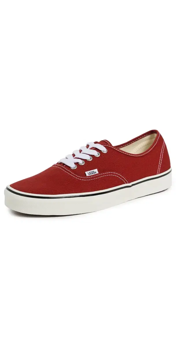 Vans Authentic Sneakers Duck Canvas Poppy Ember Red