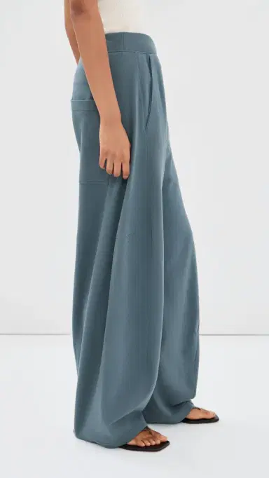 Tibi ightweight Winslow Sweatpants Blue Grey | Thumbnail 4