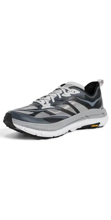 Hoka Mafate Speed 4 Lite Sneakers Black/Stardust 8 | Thumbnail 1