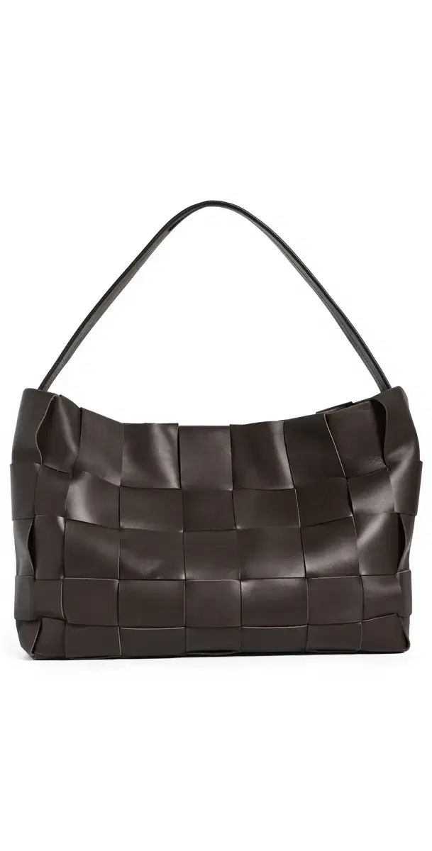 St. Agni Large Woven Tote Chocolate One Size