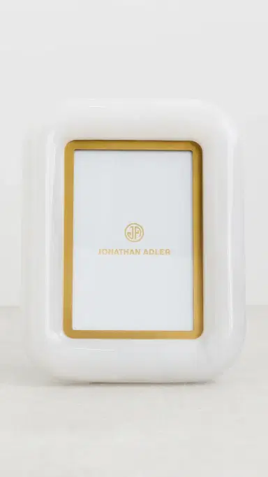 Jonathan Adler Como Frame 4x6 White One Size | Thumbnail 2