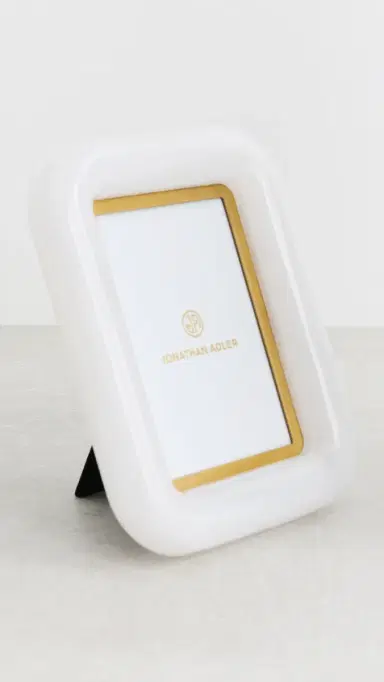 Jonathan Adler Como Frame 4x6 White One Size | Thumbnail 4