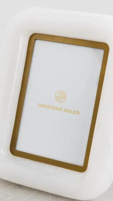 Jonathan Adler Como Frame 4x6 White One Size | Thumbnail 6