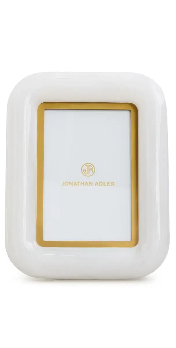 Jonathan Adler Como Frame 4x6 White One Size