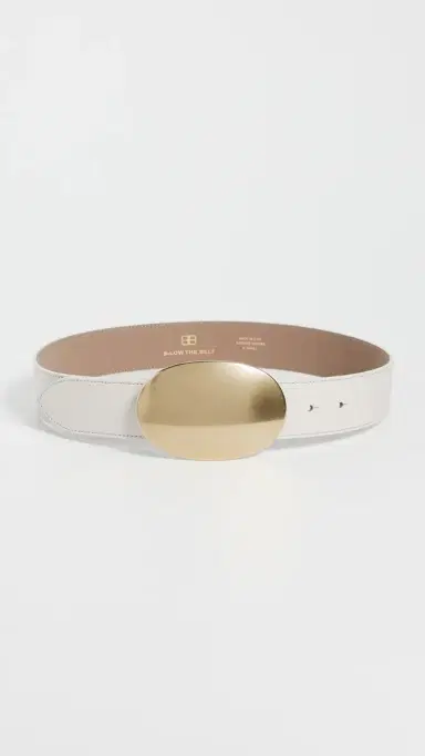 B-Low The Belt Myra Leather Belt Gesso/Brass L | Thumbnail 2