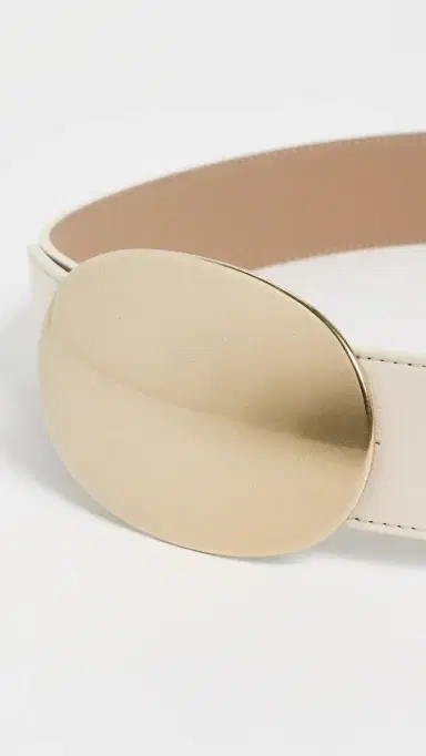 B-Low The Belt Myra Leather Belt Gesso/Brass L | Thumbnail 5