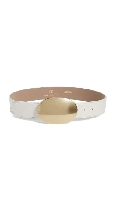 B-Low The Belt Myra Leather Belt Gesso/Brass L | Thumbnail 6