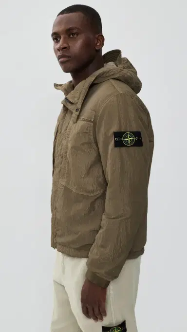 Stone Island Short Hooded Parka Military Green | Thumbnail 4 Stone Island Short Hooded Parka Military Green | Thumbnail 4