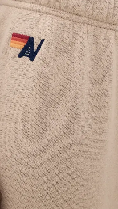 Aviator Nation Bolt Stitch Womens Sweatpants Sand | Thumbnail 6