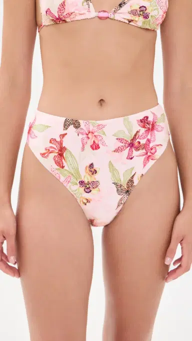 PatBo Orchid Bloom Bikini Bottoms Rose | Thumbnail 2 PatBo Orchid Bloom Bikini Bottoms Rose | Thumbnail 2