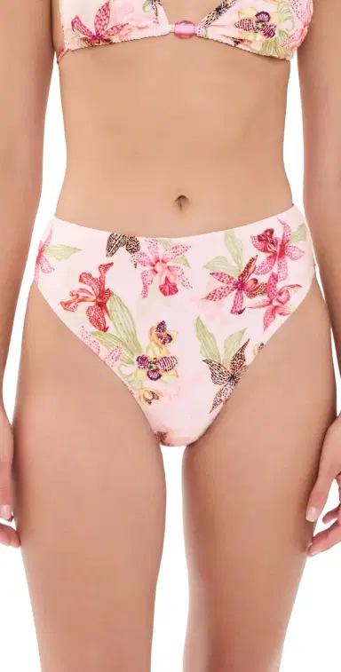 PatBo Orchid Bloom Bikini Bottoms Rose | Thumbnail 1 PatBo Orchid Bloom Bikini Bottoms Rose | Thumbnail 1