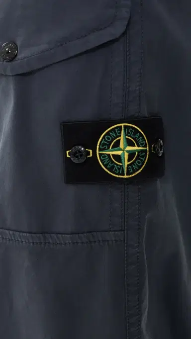Stone Island Stretch Cotton Pants Navy Blue 34 | Thumbnail 6