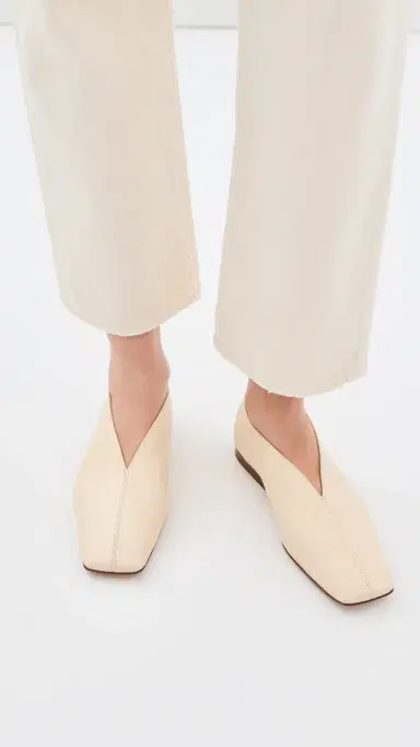 Mansur Gavriel Soft Flats Jasmine | Thumbnail 3 Mansur Gavriel Soft Flats Jasmine | Thumbnail 3