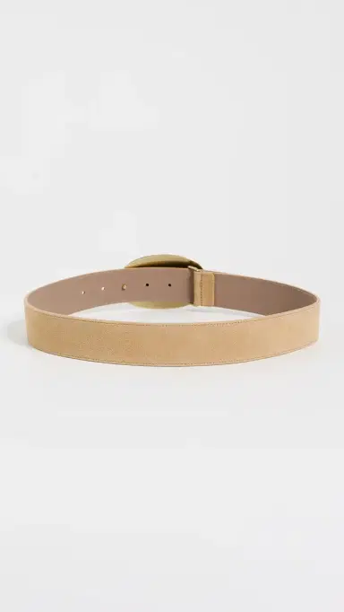 B-Low The Belt Myra Suede Belt Light Camel Brass M | Thumbnail 4
