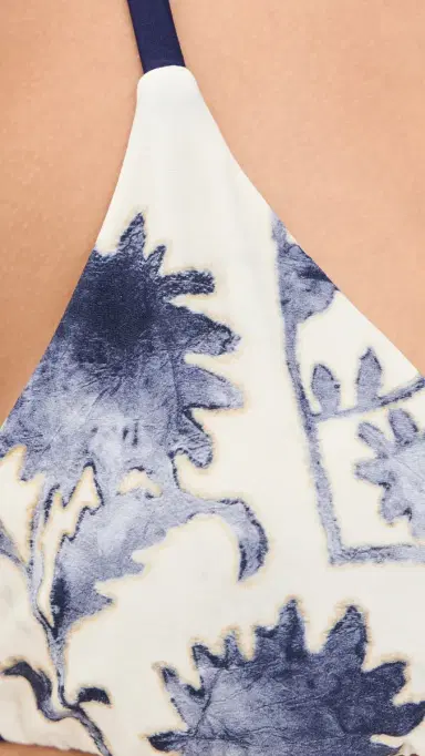 SIR. Phillipa Triangle Bikini Top Eira Midnight | Thumbnail 6