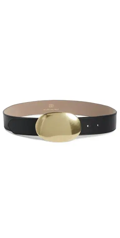 B-Low The Belt Myra Leather Belt Black/Brass | Thumbnail 1 B-Low The Belt Myra Leather Belt Black/Brass | Thumbnail 1