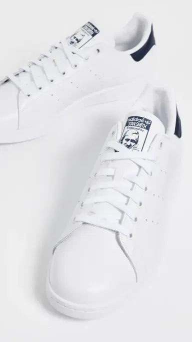 Adidas Stan Smith Sneakers White/Dark Blue 7 | Thumbnail 4